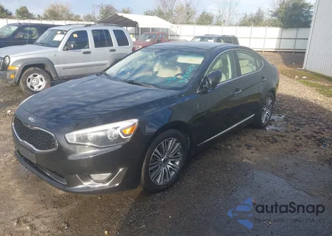 2014 Kia Cadenza Premium from USA, damaged, VIN KNALN4D77E5166312